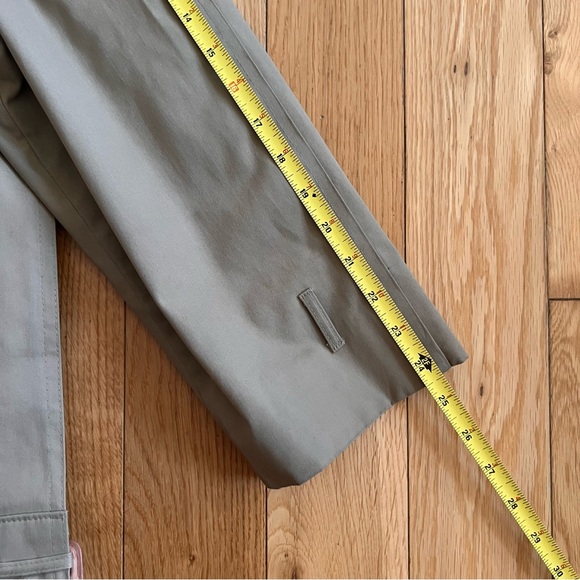 Vintage Brooks Brothers Belted Trench Coat Removable Wool Lining Size 40 - Picture 10 of 15